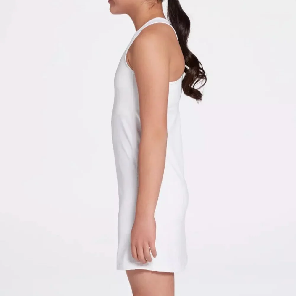 NWT New Girl's Prince Tennis Match Dress White Size M 10-12 Pickleball Skirt - Picture 3 of 6
